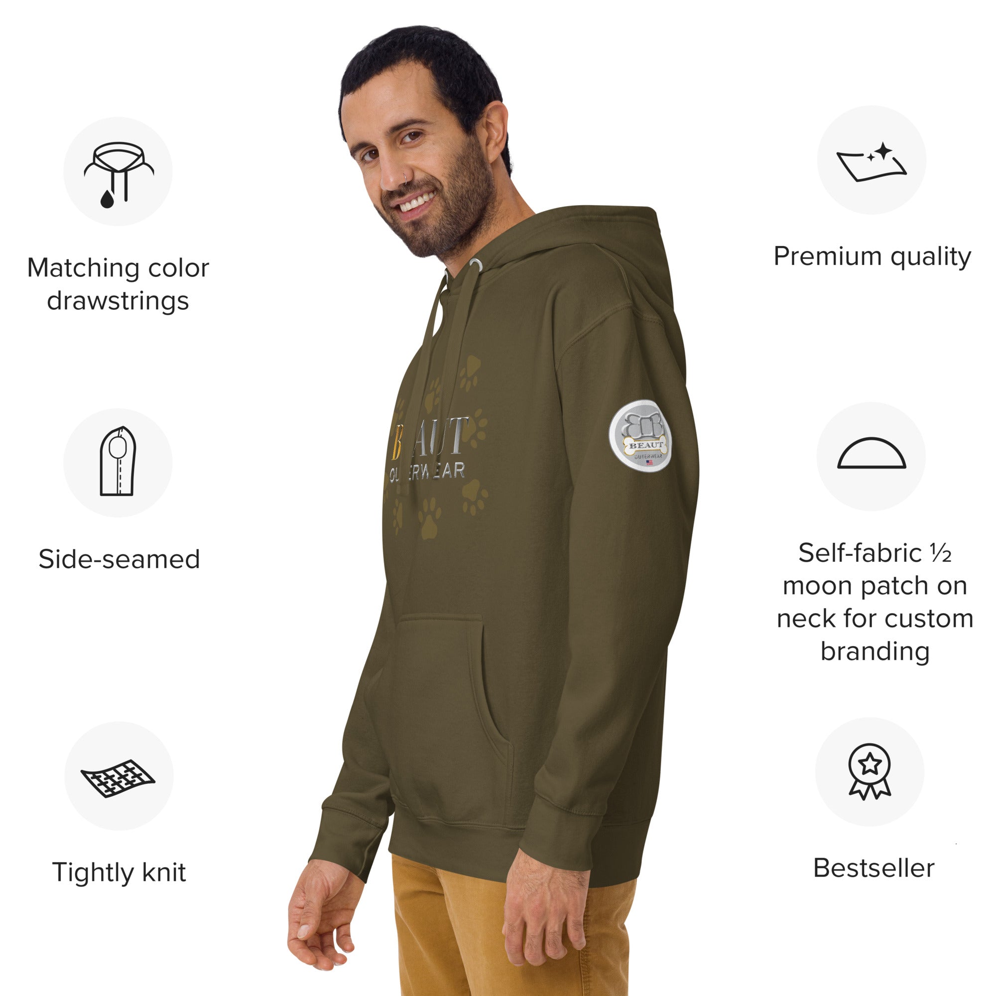 Logo Paws Hoodie